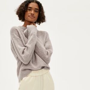 Everlane Lavender Crewneck Sweater